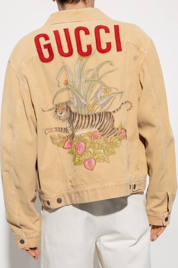 Gucci corduroy jacket online